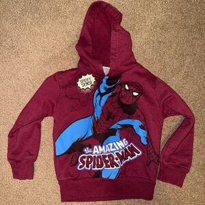 Marvel Spider-Man Kids Hoodie - Red